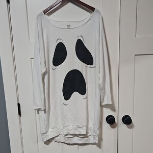 Way to Celebrate Halloween Ghost Nightshirt, Size XL